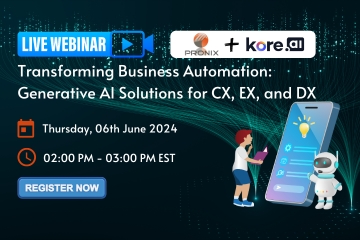 Transforming Business Automation: Generative AI Solutions for CX, EX, & DX